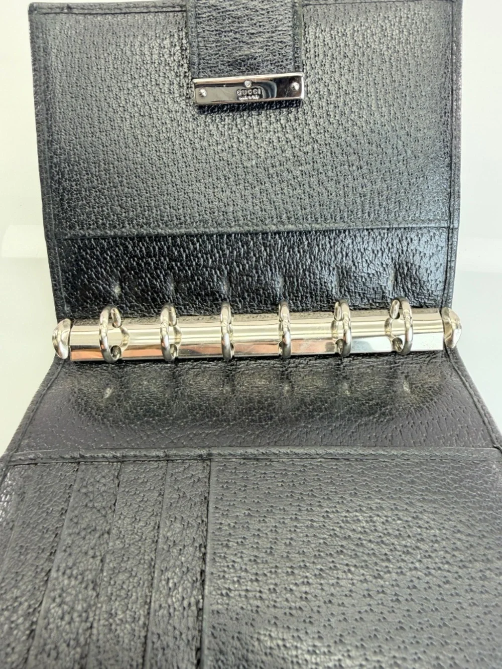 Gucci GG Canvas Black Day Planner Agenda Cover - Picture 9 of 10